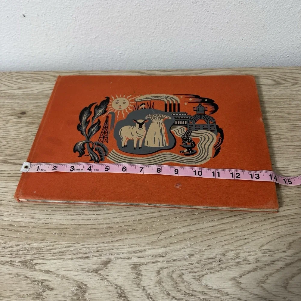 1939 Childcraft Volume 14: Science and Industry; Large‎ Illustrated HC, Vintage